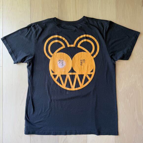 Radiohead Shirt XL Gray Waste Clothing Rock Music 2012 Tour - Picture 6 of 7